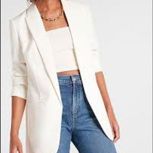 Forever21 Edgy Glam Structured Back Detailing Blazer